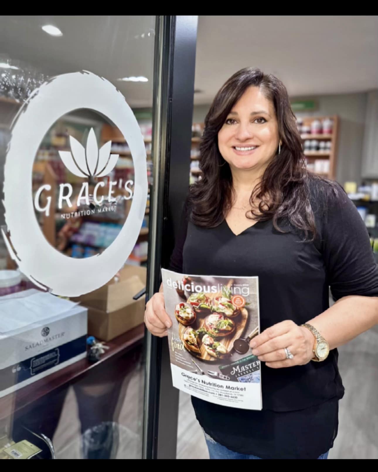 Michelle - Owner of Grace's Nutrition Market in the Woodlands